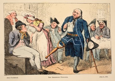The Greenwich Pensioner by Isaac Robert Cruikshank